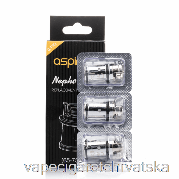 Vape Hrvatska Aspire Nepho Zamjenske Zavojnice 0.15ohm Mrežaste Zavojnice
